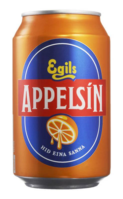 Egils Appelsin/Orange/Sukkerfri sodavand 0,33cl Inc.Pant